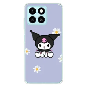Чехол с кроликом Куроми на ZTE Blade A55 (Куроми в цветах)
