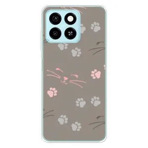 Чохол з малюнком кіт на ZTE Blade A55 (Лапи і вуса)