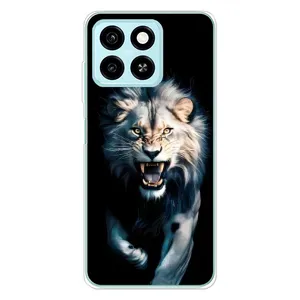 Чохол з картинкою 'Хижаки' для ZTE Blade A55 (Лев у темряві)