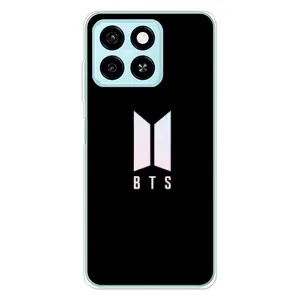 Чехлы BTS для ZTE Blade A55 (AlphaPrint) (Лого BTS)