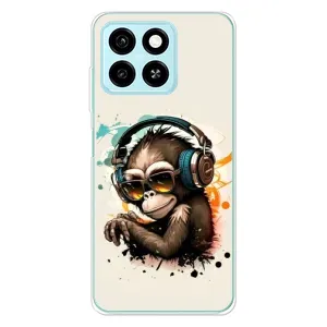Чохол з Мавпами ZTE Blade A55 - (AlphaPrint) (Макака в навушниках)