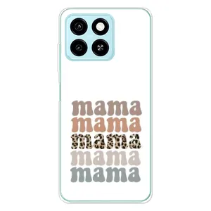 Чехлы для мамы на ZTE Blade A55 (Текстовый коллаж мама)