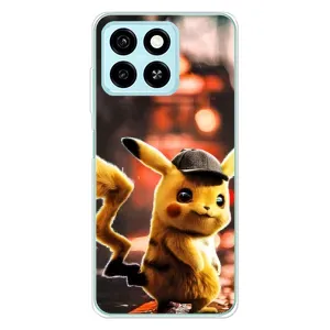 Чехол с Пикачу на ZTE Blade A55 (Милый Пикачу)