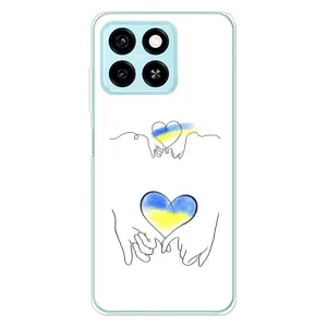 Чохол для Патріота України ZTE Blade A55 - (AlphaPrint) (Мир Україні)