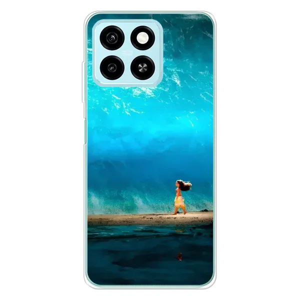 Чехол с принтом «Океан Моана» для ZTE Blade A55