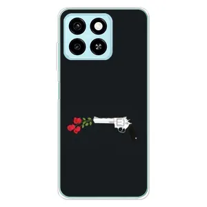 Чехлы (ART) Цветы на ZTE Blade A55 (VPrint) (Неочікувані квіти)