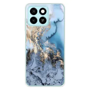 Мраморний чехол на ZTE Blade A55 (VPrint) (Ніжний мрамор)