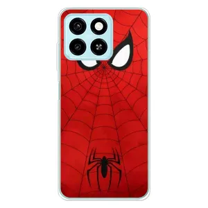 Чехол с человеком пауком для ZTE Blade A55 - (AlphaPrint) (Паук (Марвел))