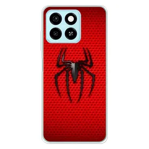 Чехол с человеком пауком для ZTE Blade A55 - (AlphaPrint) (Паук Марвел)