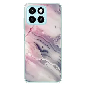Мраморний чехол на ZTE Blade A55 (VPrint) (Пурпурний Мрамор)