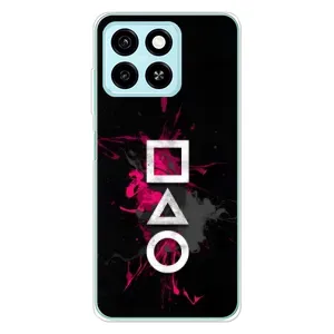Чохол Гра в кальмара для ZTE Blade A55 (Символи Гра кальмара)