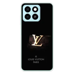 Чехлы Луи Витон для ZTE Blade A55 (AlphaPrint - LOUIS VUITTON) (ремешок LV)