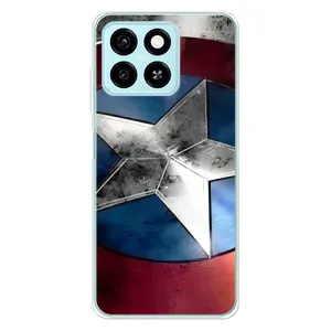 Чохол МАРВЕЛ для Блейд А55 (AlphaPrint) (Щит Капітана Америки)
