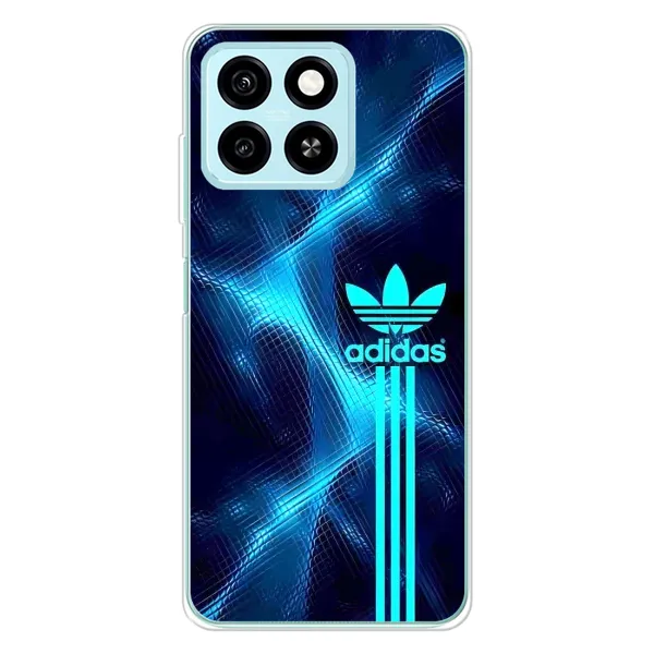 Чехол с принтом «Синий Адидас» для ZTE Blade A55