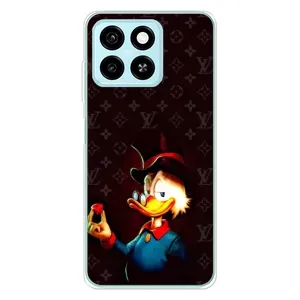 Чехли для ZTE Blade A55 - Скрудж МакДак Louis Vuitton (PREMIUMPrint) (Скрудж з ботліантом)