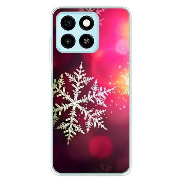 Чехол с принтом «Снежинка» для ZTE Blade A55