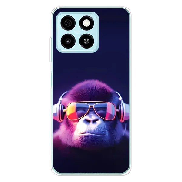 Чехол с принтом «Стильная обезьяна» для ZTE Blade A55 Чехол с принтом «Стильная обезьяна» для ZTE Blade A55