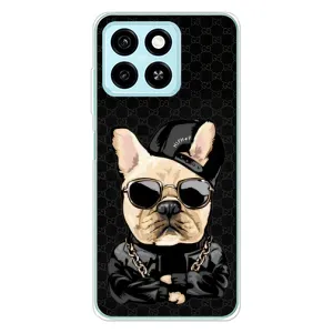 Чохли з крутими принтами для ZTE Blade A55 - (PREMIUMPrint) (Стильна собака)