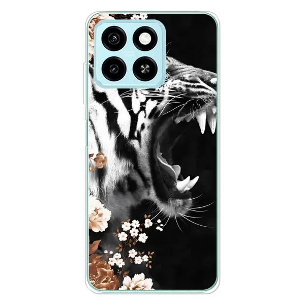 Чехол с принтом «Стильный ТИГР» для ZTE Blade A55