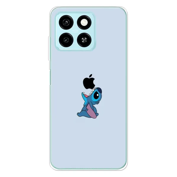 Чехол с принтом «Stitch apple» для ZTE Blade A55