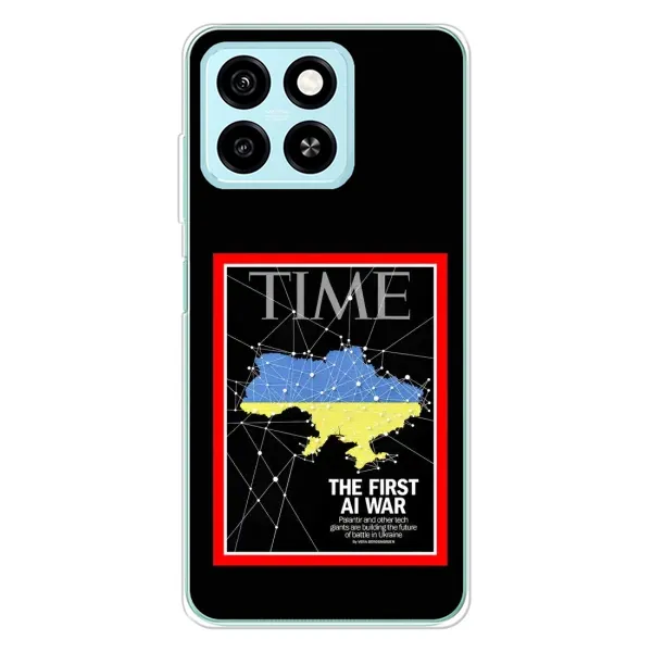 Чехол с принтом «TIME Ukraine» для ZTE Blade A55 Чехол с принтом «TIME Ukraine» для ZTE Blade A55