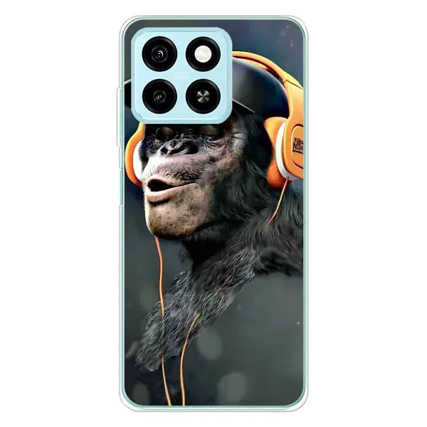 Чехол с принтом «В наушниках» для ZTE Blade A55 Чехол с принтом «В наушниках» для ZTE Blade A55