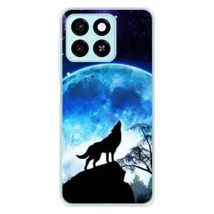 Захисні чохли для Блейд А55 (AlphaPrint) (ХІТ продаж) ВОВК (Вовк на місяць)