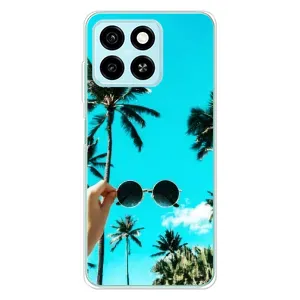 Силиконовый чехол с КАРТИНКАМИ лето для ZTE Blade A55 (AlphaPrint) (Взгляд лето)