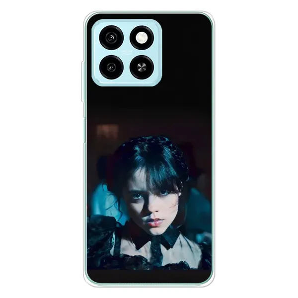 Чехол с принтом «взгляд Уэнздей» для ZTE Blade A55 Чехол с принтом «взгляд Уэнздей» для ZTE Blade A55