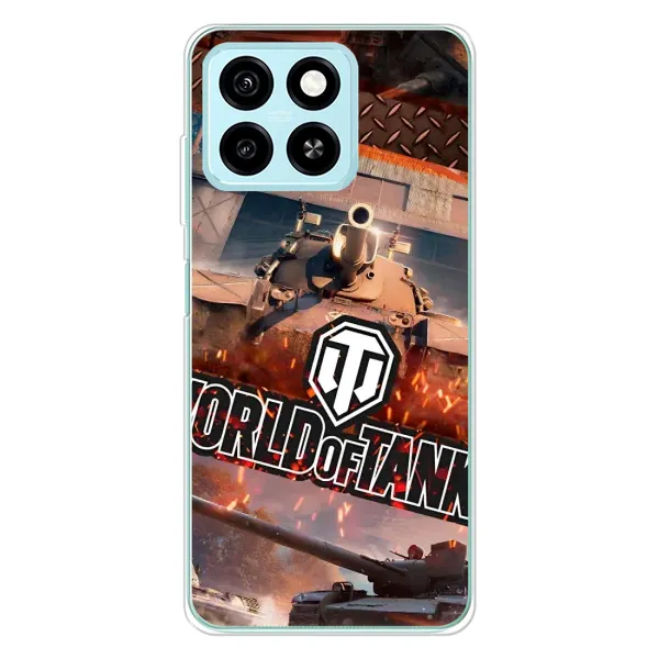 Чохол з принтом «World of Tanks» для ZTE Blade A55 Чохол з принтом «World of Tanks» для ZTE Blade A55