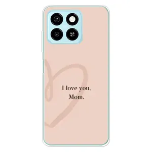 Чехлы для мамы на ZTE Blade A55 (Сердце маме)