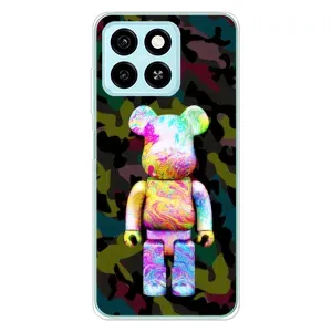 Чохли для ZTE Blade A55 - Bearbrick Louis Vuitton (PREMIUMPrint) (Яскравий Bearbrick)