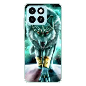 Захисні чохли для Блейд А55 (AlphaPrint) (ХІТ продаж) ВОВК (Яскравий вовк)