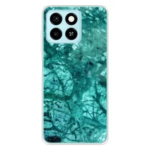 Мраморний чехол на ZTE Blade A55 (VPrint) (Зелений мрамор)