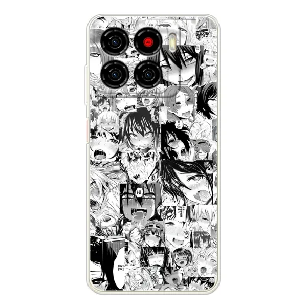 Чохол з принтом «Ahegao manga» для ZTE Blade A56