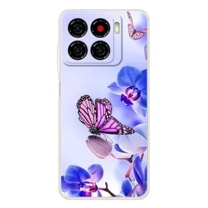 Чехлы с Цветами для ZTE Blade A56 (VPrint) (Бабочка на цветочке)
