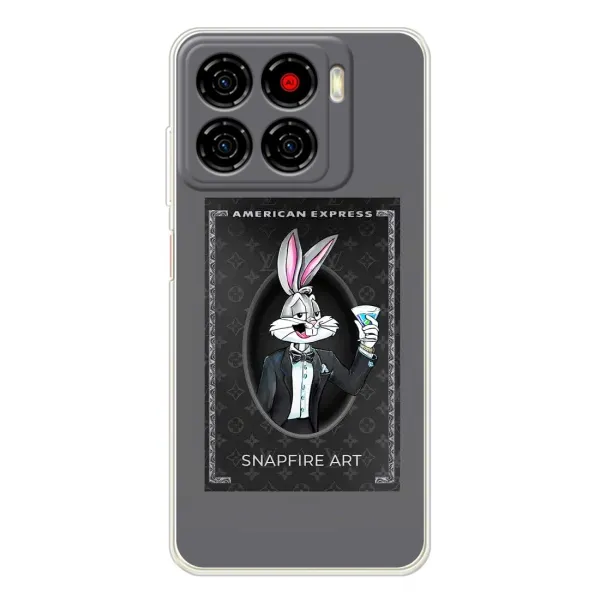 Чехол с принтом «Бакс Бани LV» для ZTE Blade A56
