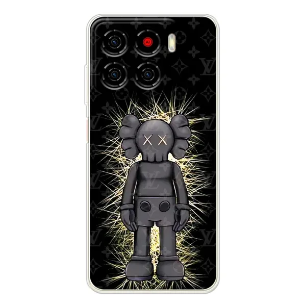 Чехол с принтом «Bearbrick LV» для ZTE Blade A56