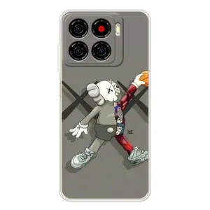 Чехлы для ZTE Blade A56 - Bearbrick Louis Vuitton (PREMIUMPrint) (Беарбрик Джордан)