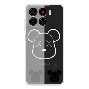 Чехлы для ZTE Blade A56 - Bearbrick Louis Vuitton (PREMIUMPrint) (БеарБрик глаза)