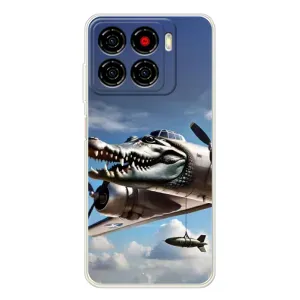 Чохол з мемом Тралалело тралала на ZTE Blade A56 (Бомбардіро крокоділо)