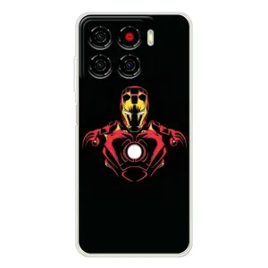Чехлы с героями Марвел ZTE Blade A56 (VPrint) (Человек железный)