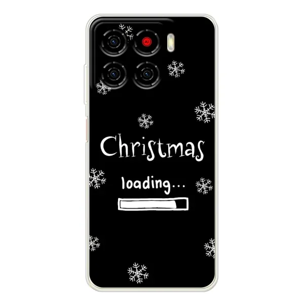 Чехол с принтом «Christmas loading» для ZTE Blade A56 Чехол с принтом «Christmas loading» для ZTE Blade A56