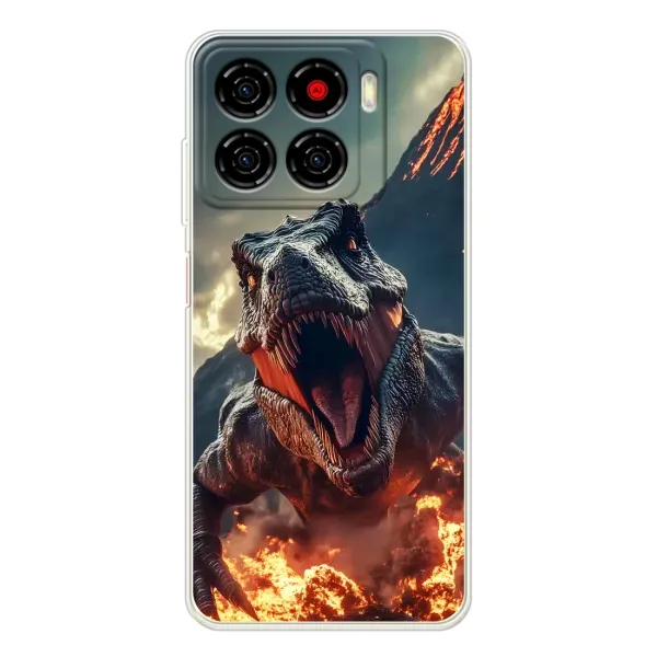 Чохол з принтом «Вогняний динозавр» для ZTE Blade A56 Чохол з принтом «Вогняний динозавр» для ZTE Blade A56
