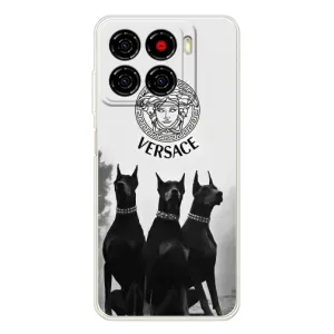 Чехлы VERSACE для Блейд А56 (PREMIUMPrint) (Доберман Версаче)