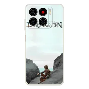 Чехол как приручить дракона на ZTE Blade A56 (Дракон лого)