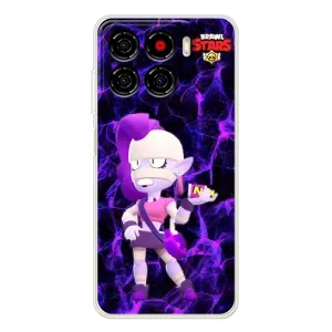 Чехлы Brawl Stars для ZTE Blade A56 (AlphaPrint) (Эмз Бравл Старс)