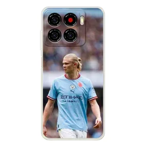 Чехлы с футболистом Ерлинг Холанд для ZTE Blade A56 (AlphaPrint) (Эрлинг Холанд)
