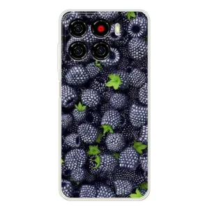 Чехлы с Фруктами для ZTE Blade A56 (VPrint) (Ежевика)