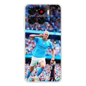 Чехлы с футболистом Ерлинг Холанд для ZTE Blade A56 (AlphaPrint) (фанаты Холанда)